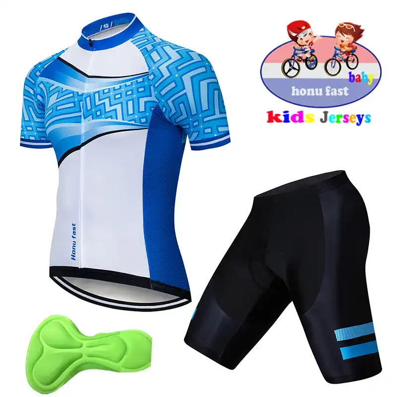 blue boys cycling