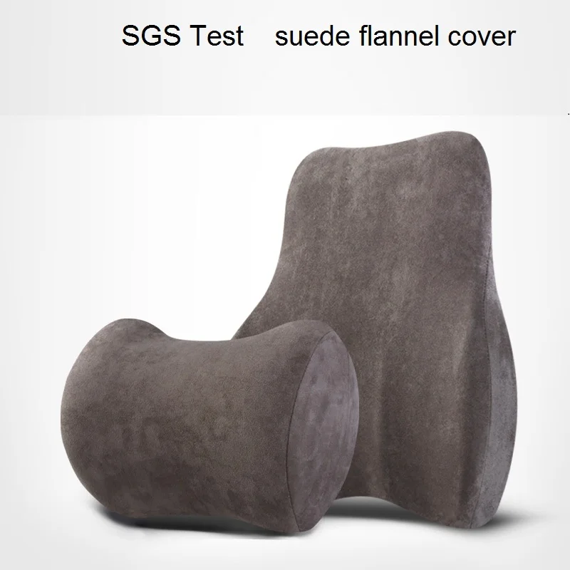 

Orthopedic Neck Pillow Seat Back Support Lumbar Cushion Memory Foam Ergonomics Cervical Spine Pillow Lower Back Pain