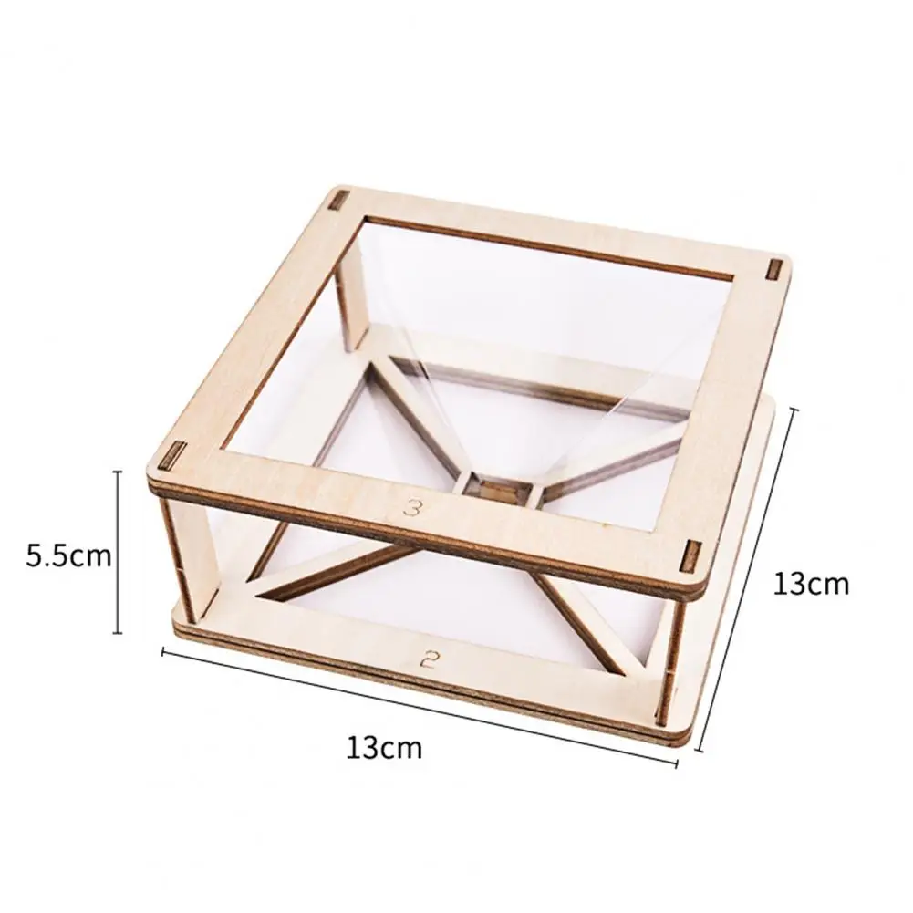3D Hologram Stand Hands-on Ability Brain Development 3D Holographic Projection Physics Fun Scientific Experiment for Children