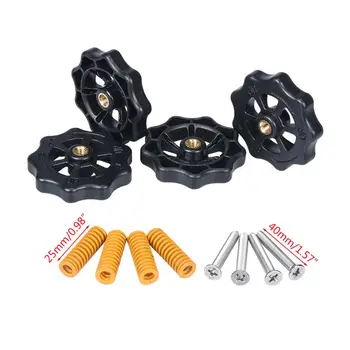 

Upgraded Big Hand Twist Auto Leveling Nut+Spring+Screw For Ender 3 CR-10 CR-10S