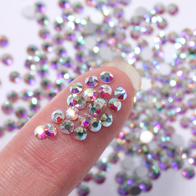 Nail Rhinestone Small Irregular Crystal Gems Beads Mixed Color Stone  Manicuring 3d Nail Art Decoration In Wheel Nail Accessories - Rhinestones &  Decorations - AliExpress