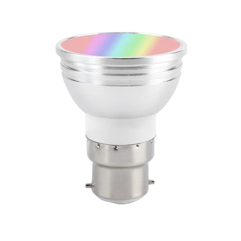 WiFi умный светодиодный светильник RGB лампа GU10/E27/GU5.3/B22 6 Вт затемняемый Точечный светильник, совместимый с Alexa и Google Home Голосовое управление