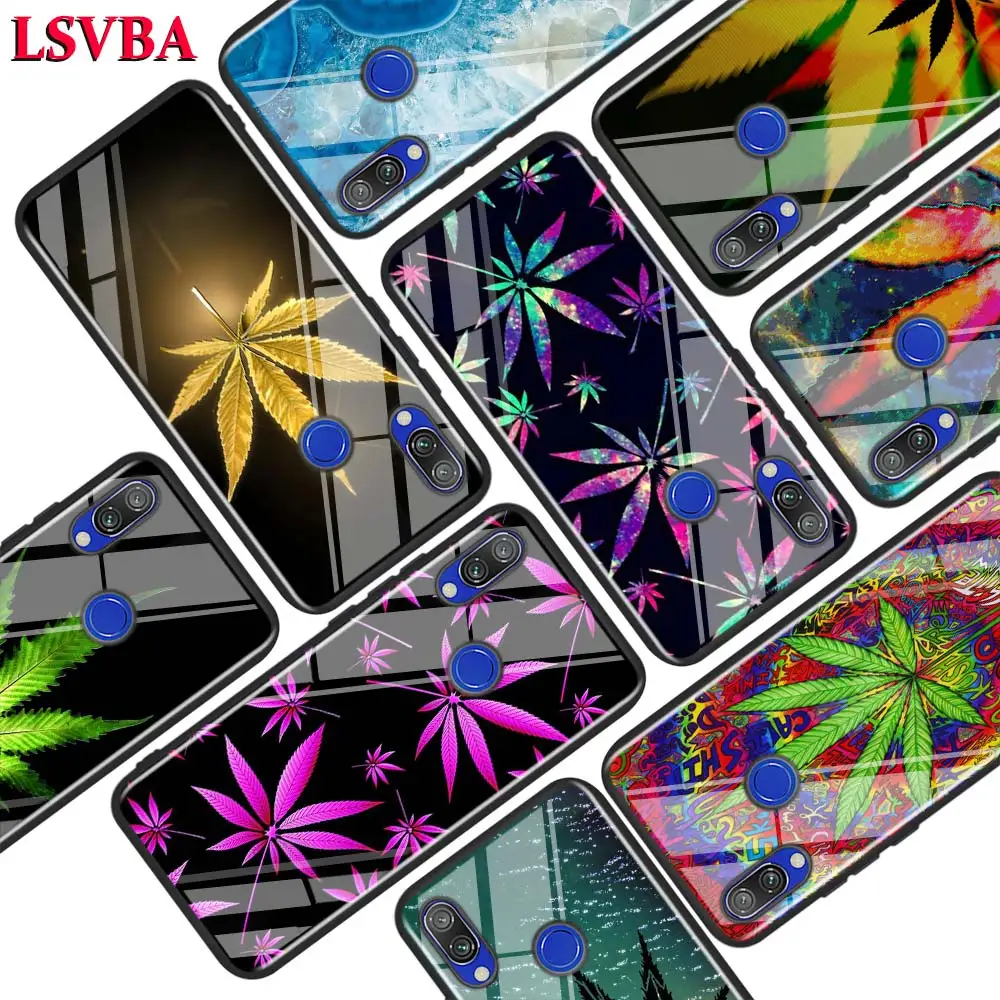 

Abstractionism Art weed for Xiaomi Redmi Note 7 6 5 4X 4 K20 Pro for Redmi 7A 7 6A 6 S2 5 5A Plus Super Bright Glossy Phone Case