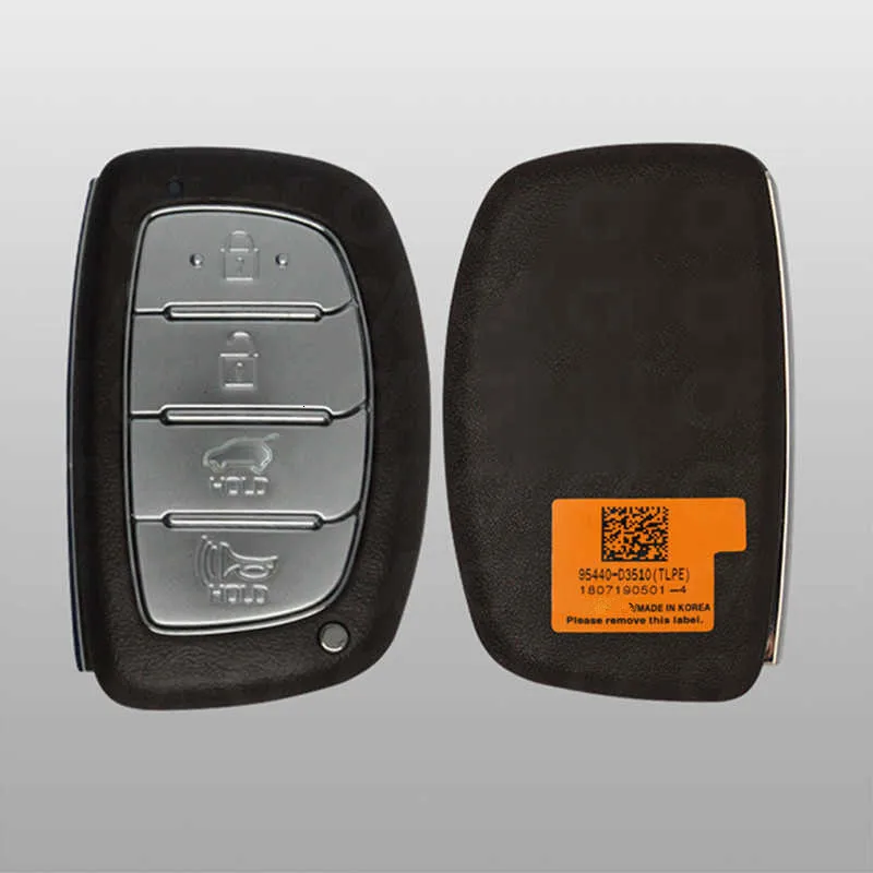 BRAND NEW REPLACEMENT HYUNDAI /& KIA SMART KEY 4 BUTTON HATCH