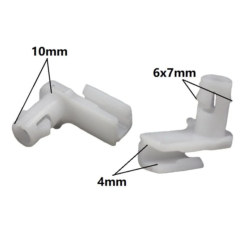 

Auto Vehicle Connector Fixed Door Linkage Hook Lock Rod Core Peg Clips Nylon