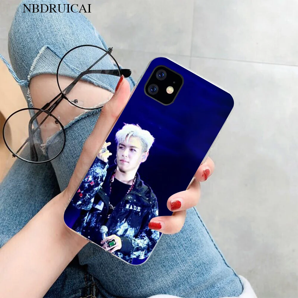 Мягкий силиконовый чехол для телефона из ТПУ PENGHUWAN BigBang T.O iPhone 11 pro XS MAX 8 7 6 6S Plus X 5S SE