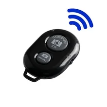 Controle remoto sem fio do obturador, lançamento, bluetooth, para celular, controle sem fio, câmera única, botão para obturador