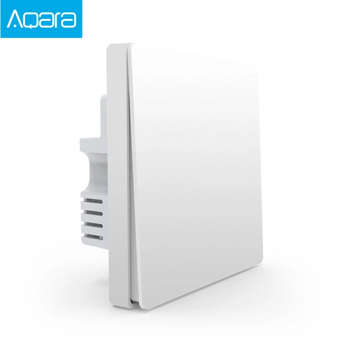  original Aqara Mijia Smart home Light Control Single Fire wire ZigBee Wireless Key Wall Switch Via  - 32974697281