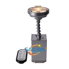 3 светодиодный s зум светодиодный мини Мыть Перемещение Головы Батарея приведенный в действие светодиодный Светодиодный фонарь с узким лучом ИК-пульт дистанционного управления Управление и магнитная сетка для свадьбы для ди-Джея свет для сцены освещение Вечерние