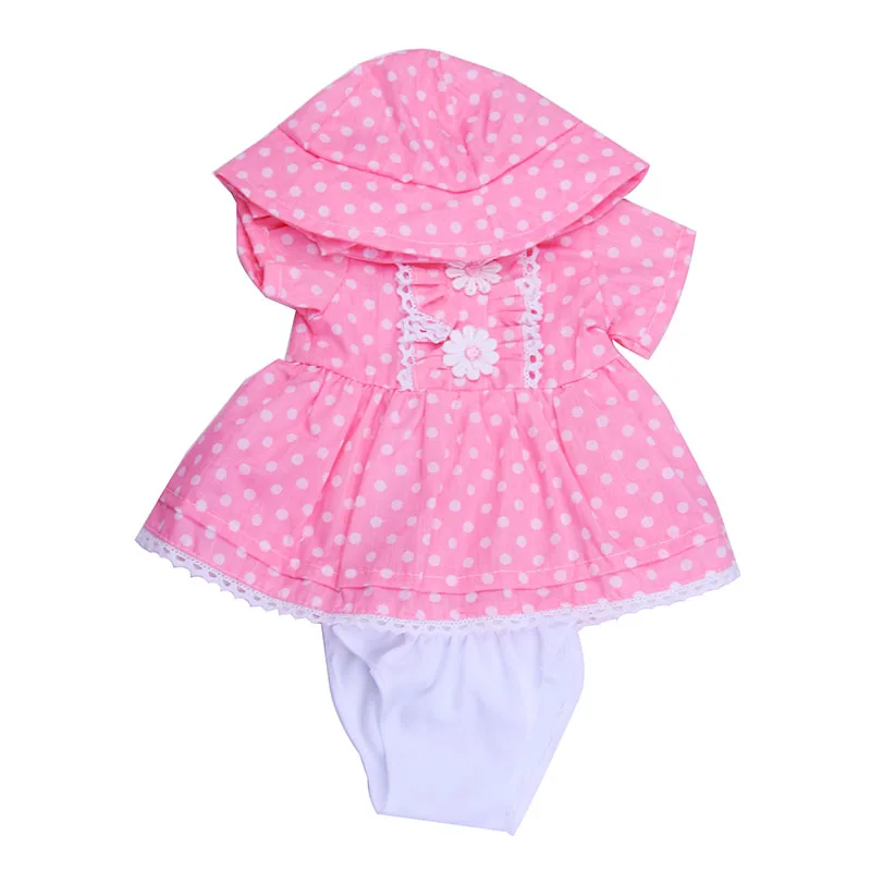LUCKDOLL милый набор подходит 18 дюймов Американский 43 см аксессуары для кукол, игрушки для девочек, поколение, подарок на день рождения - Цвет: n386