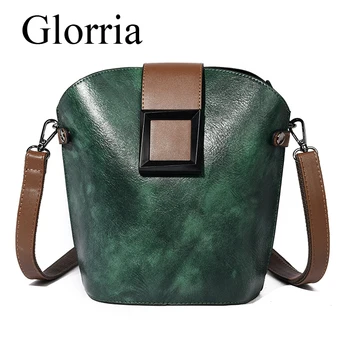 

Glorria Retro Luxury Bucket Shoulder Bag Messenger Bags For Women 2020 Hand Bag Ladies Crossbody Bags Bolso Mochila