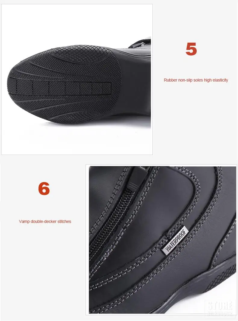 ARCX/мотоциклетные ботинки из натуральной коровьей кожи; водонепроницаемые байкерские ботинки; обувь для езды на мотоцикле; обувь для мотокросса; ботинки для гонок по бездорожью;