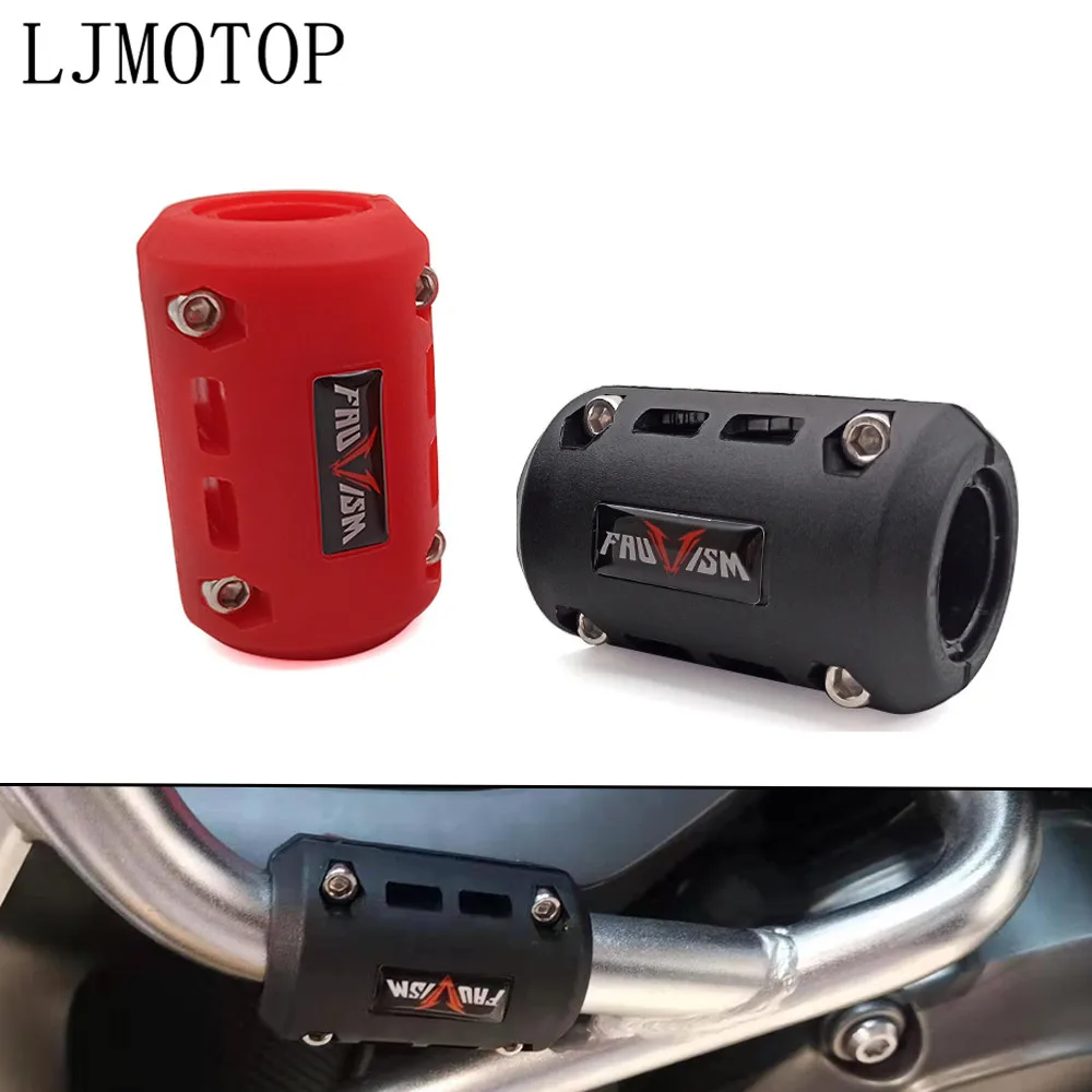 22-25-28mm Motorcycle Engine Crash Bar Protection Bumper Decorative Guard Block For BMW F800 S R ST HP2 Enduro K1200 R1250GS | Автомобили
