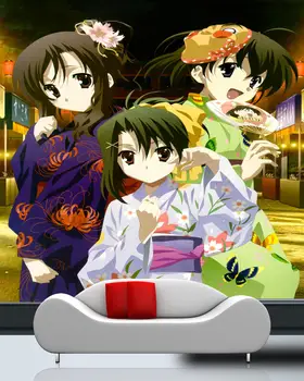 

[Self-Adhesive] 3D School Days 807 Japan Anime Wall Paper mural Wall Print Decal Wall Murals Belly