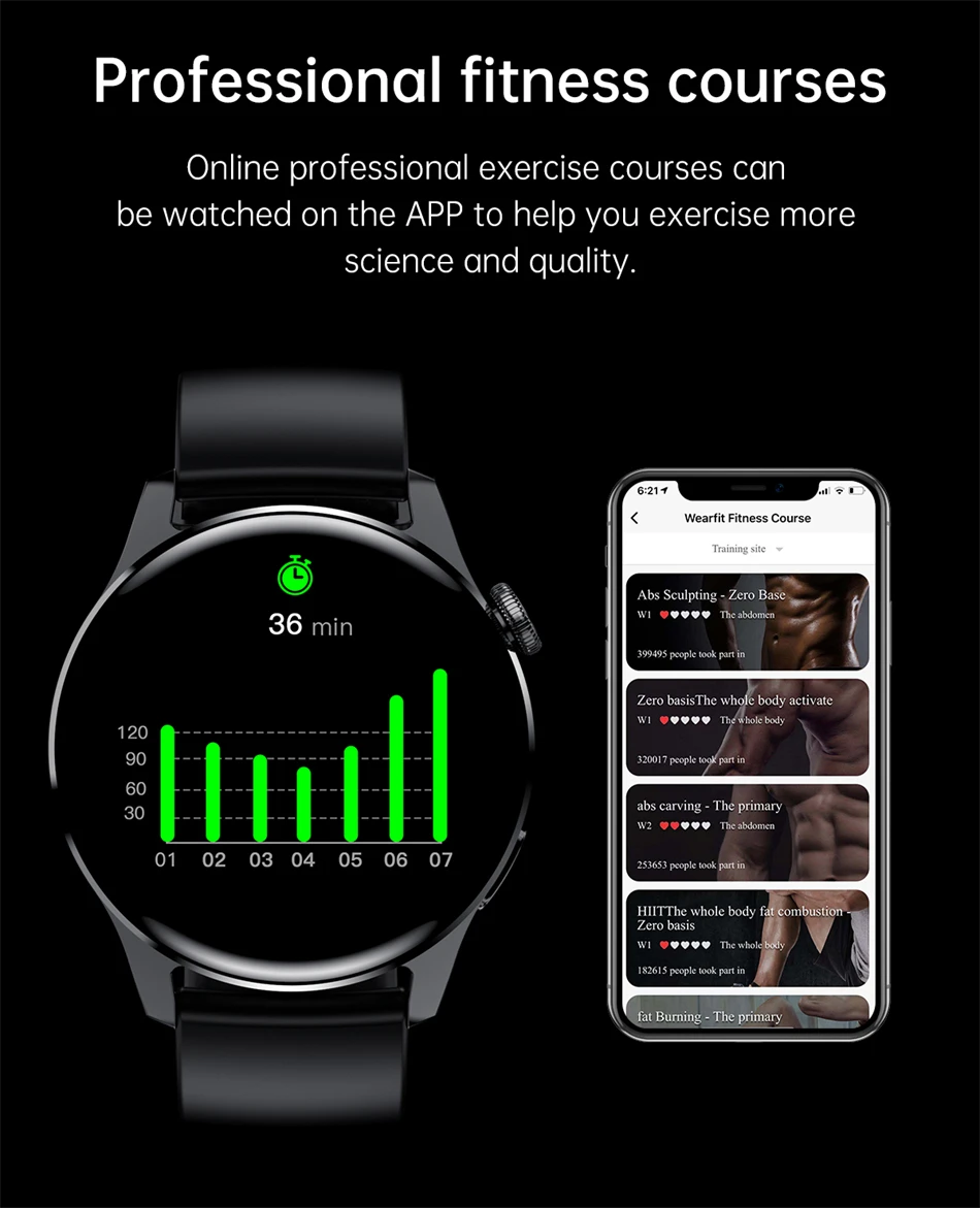 2022 New Full Circle Touch Screen Steel Band Luxury Bluetooth Call Men Smart Watch Waterproof Sport Activity Fitness Watch +Box