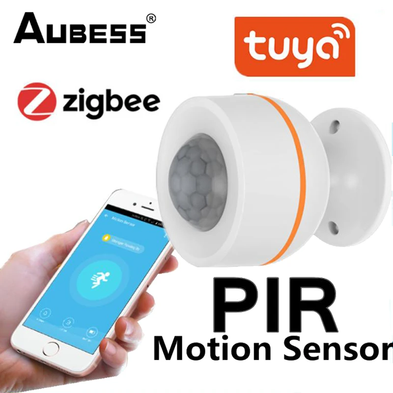 elderly emergency button Tuya Powered ZigBee PIR Motion Sensor Built-in Temperature Humidity Sensor Wireless Passive Infrared Alarm Detector Burgla home security keypad