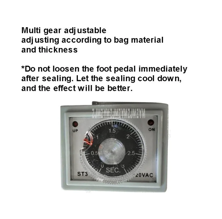 Length 40cm Sleeve Sealing Machine Plastic Wrap Sealer Shrinking Machine Foot Pedal Plastic Sleeve Sealing Making Machine SF-400