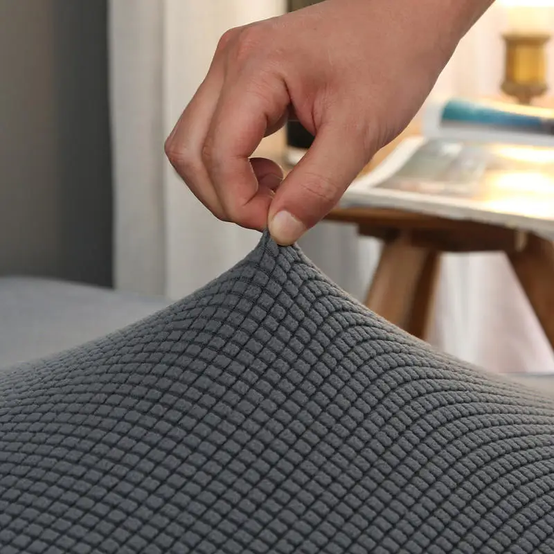 Armless Folding Sofa Bed Cover Stretch Slipcovers 3 Seater Without Armrest Sofa Covers for Living Room Universal Couch Cover 4