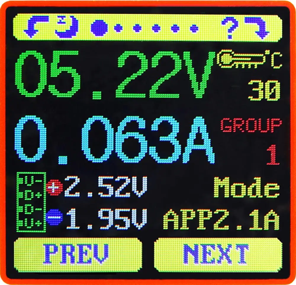UM34 UM34C Для APP USB 3,0 Тип-C DC Вольтметр Амперметр Напряжение измеритель тока, для батареи зарядки измерения Кабельный тестер сопротивления