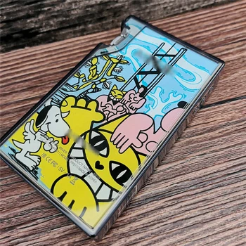 

TPU Protective Case For AK A&norma SR15 Music Player Accessories Soft Transparent Cartoon Full Cover Clear Shell