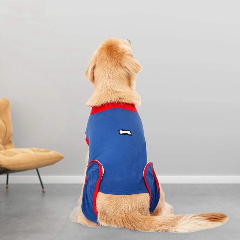 Pet послеоперационный костюм альтернатива E-Collar& Cone собака восстановление костюм Брюшная рана протектор щенок медицинская хирургическая одежда