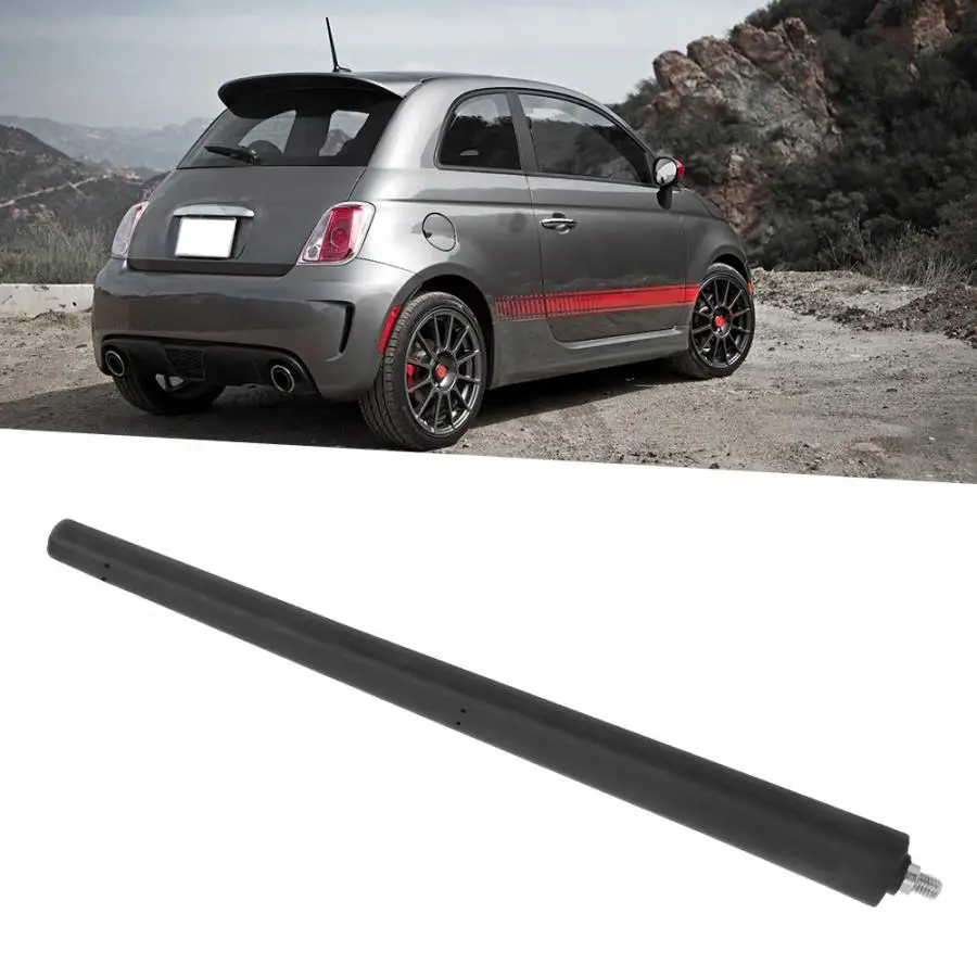 Плоский тип короткая антенна Авто модификация аксессуар 51910790 подходит для FIAT 500 2012 Автомобильная антенна Стайлинг автомобиля