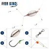 FISH KING 20-45g Fishing Hook Artificial Lure Bait Cage Set Fishing Feeder Baitholder Carp Lead Sinker Swivel Fishing Tackle ► Photo 2/6