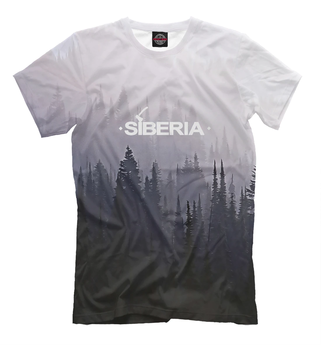 Футболка SIBERIA (Авторские дизайны) | Мужская одежда