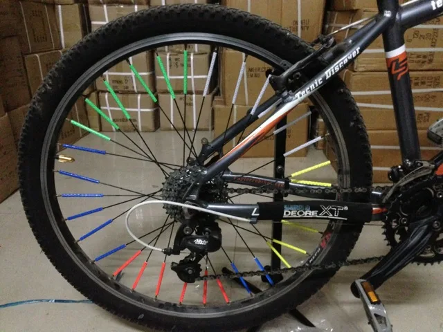 Flash Deal 12Pcs Bicycle Mountain Bike Riding Wheel Rim Spoke Mount Clip Tube Warning Light Strip Reflector Reflective Outdoor 75mm 4 Flash Deal 12Pcs Bicycle Mountain Bike Riding Wheel Rim Spoke Mount Clip Tube Warning Light Strip Reflector Reflective Outdoor 75mm 4