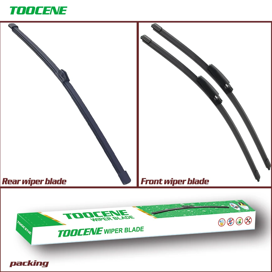 Front And Rear Wiper Blades For Audi A4 8e/8h B7 20042007 Windshield Windscreen Wiper Window 22