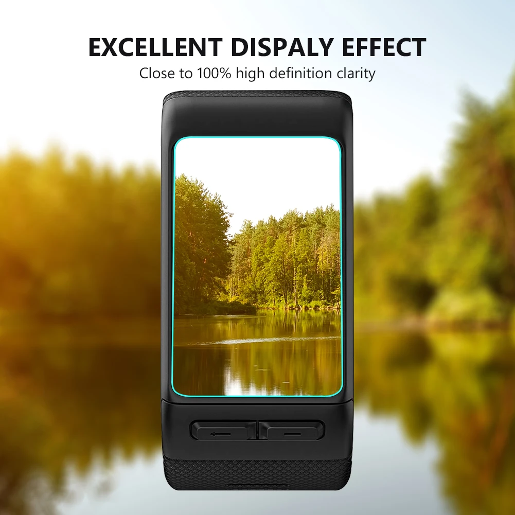 Полностью подходит HD Прозрачная пленка из закаленного стекла для Garmin Vivoactive HR Смарт-часы защита экрана Простая установка Защитная пленка для экрана