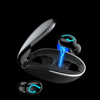 

Q32 TWS Bluetooth 5.0 Stereo Sports Wireless Automatic Pairing Headset HD Sound Super Endurance with 650MAh Charging Box