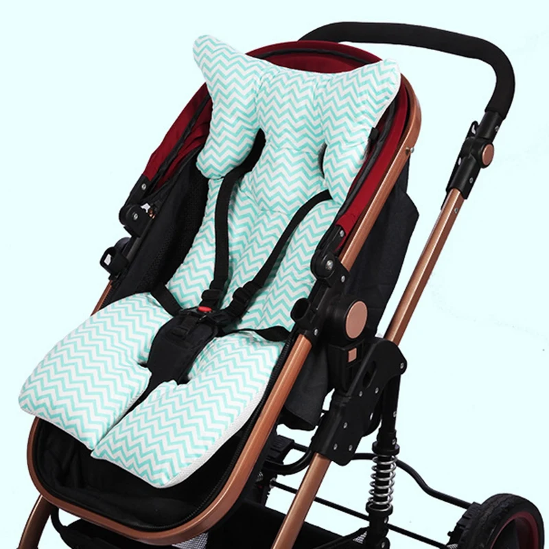 Сиденье для детской коляски, коврик из хлопка, мягкая подушка для сиденья автомобиля, матрас для детской коляски, аксессуары для детской тележки