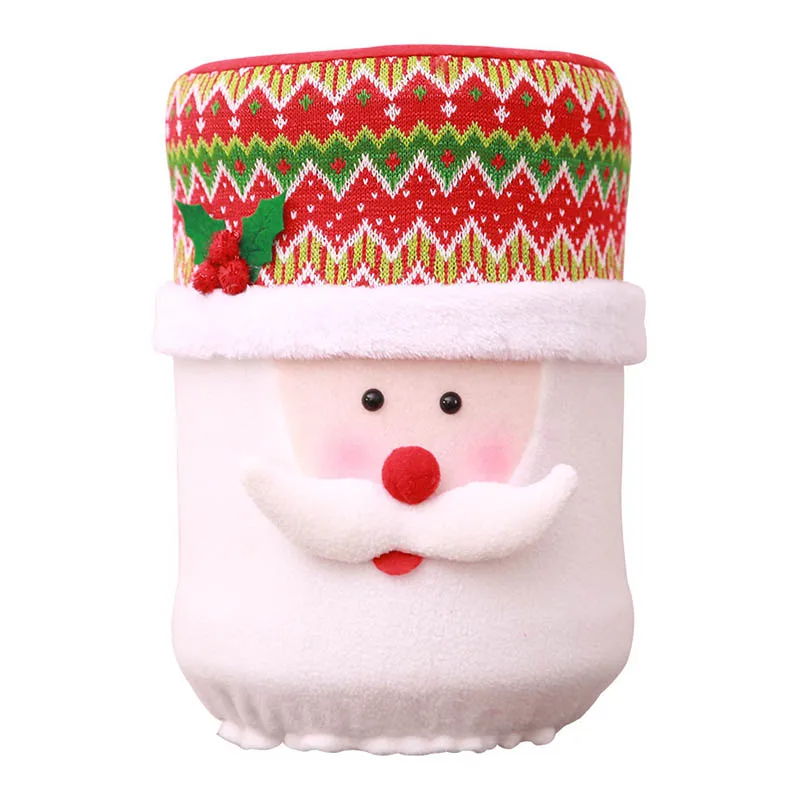 Christmas 5 Gallon Water Dispenser Bottle Cover Santa/Elk/Snowman Home Kitchen Decor PAK55