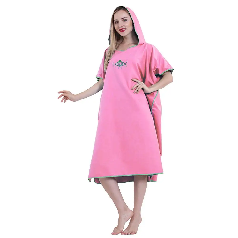 Adult Bath Towel Hooded Swimming Towel 