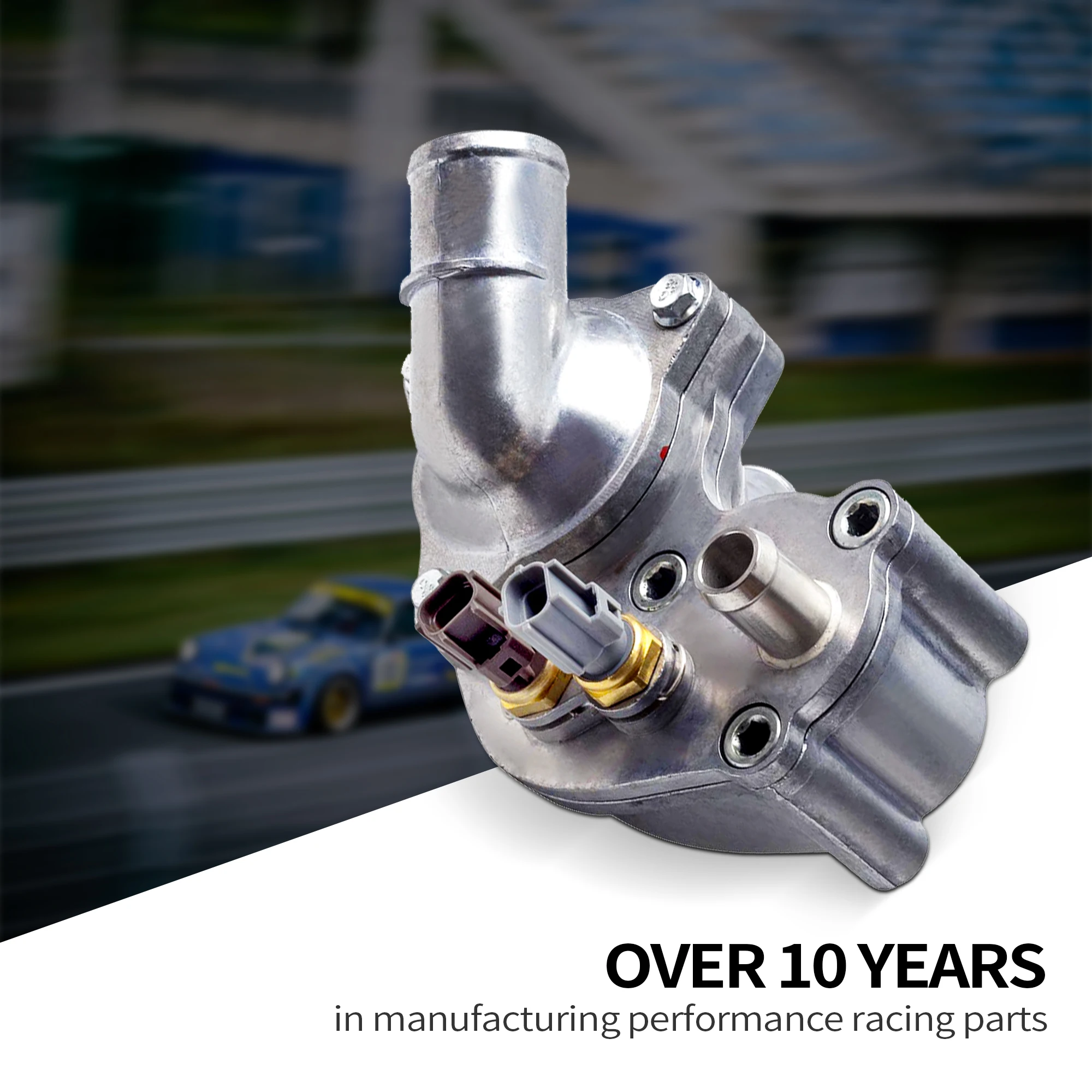 Thermostat Housing For Ford Mustang Explorer 4.0l V6 Cover 2l2z8575aa 20052010 With Sensors For