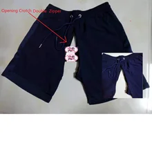 

2021 Spring Open Pants Wild Fun Muscle Cross-border New Summer Elastic Mesh Beach Fitness Training Fast Dry Sprint Sports Shorts