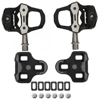 

1 Pair Bicycle Pedal Ultralight SPD-SL Aluminium Alloy Titanium Shaft Mountain Bike Self-locking Pedal Plate bike accessories