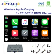 Joyeauto wifi беспроводная Apple Carplay для BMW 2 серии F22 F23 NBT 2013- Поддержка камеры Waze Spotify Google maps Android Auto