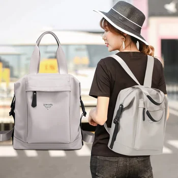 

Korean style waterproof backpack female simple fashion youth travel backpack casual school bag handbag young girl shoulder bag