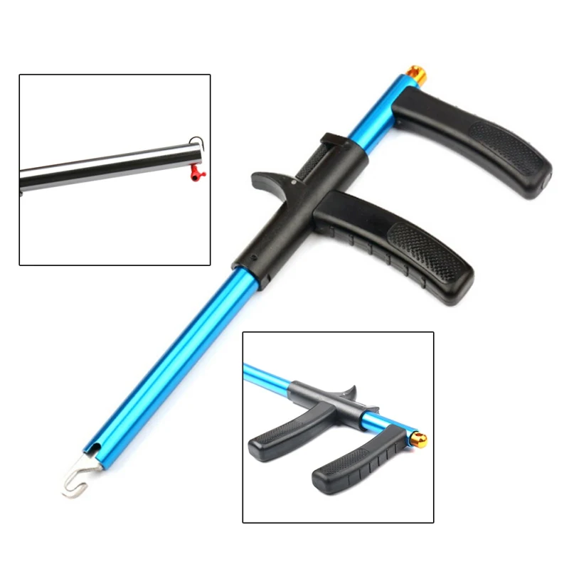 

NEW Fishing Lure Remover Hook Detacher Portable Aluminum Tube Fish Hook Out Extractor Decoupling Device Fishing Tools Tackle H