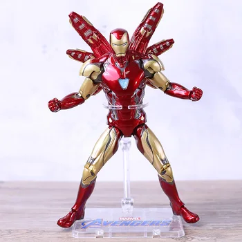 

Marvel Avengers Endgame Iron Man MARK LXXXV MK85 PVC Action Figure Movable Model Toy