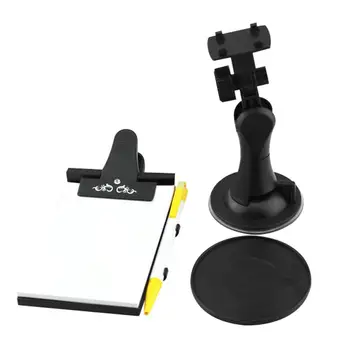 

2Pcs Universal Car Windshield Suction Cup Cards Message Writing Notes Pad Holder GPS Stand Car Note Pad Holders Accessories