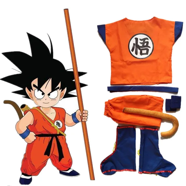 Dragonball-Dragon-Ball-Z-Kids-Zoon-Goku-Master-Roshi-Shirts-Broek-Jas-pruik-staart-Cosplay-Kostuums.jpg_640x640