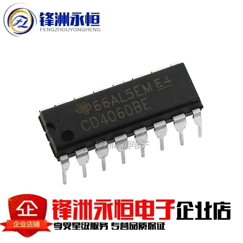 CD4060BE DIP16 CD4060 DIP 4060BE DIP-16 10 шт. | Электронные компоненты и принадлежности