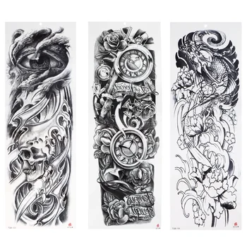 

3Pcs Body Decals Waterproof Premium Arm Decorative Sticker for Decor
