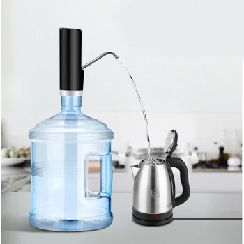 

Simple style Electric Water Bottle Pump USB Charging Automatic Drinking Water Pump Portable Electric Water Dispenser