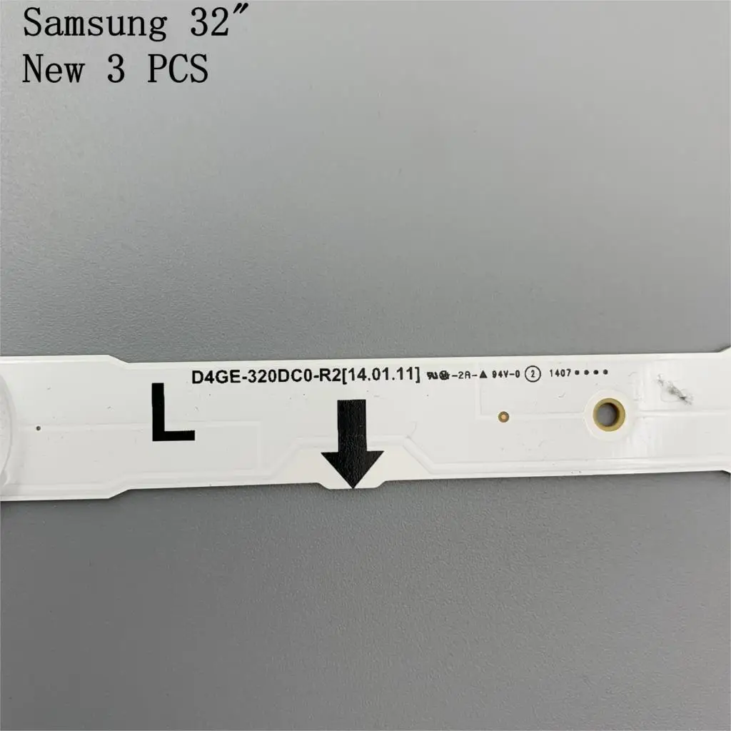 Комплект) 3 шт. 7 светодиодный s 650 мм светодиодный подсветка полосы для sam sung 32 дюйма ТВ 2014SVS32HD D4GE-320DC0-R3 CY-HH032AGLV2H