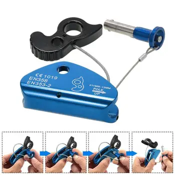 

Outdoor Climbing Carabiner Gear Aluminum Rope Grab Accessories Travel Travel Mountaineering Strength For Rock Hiking Kits R5G3