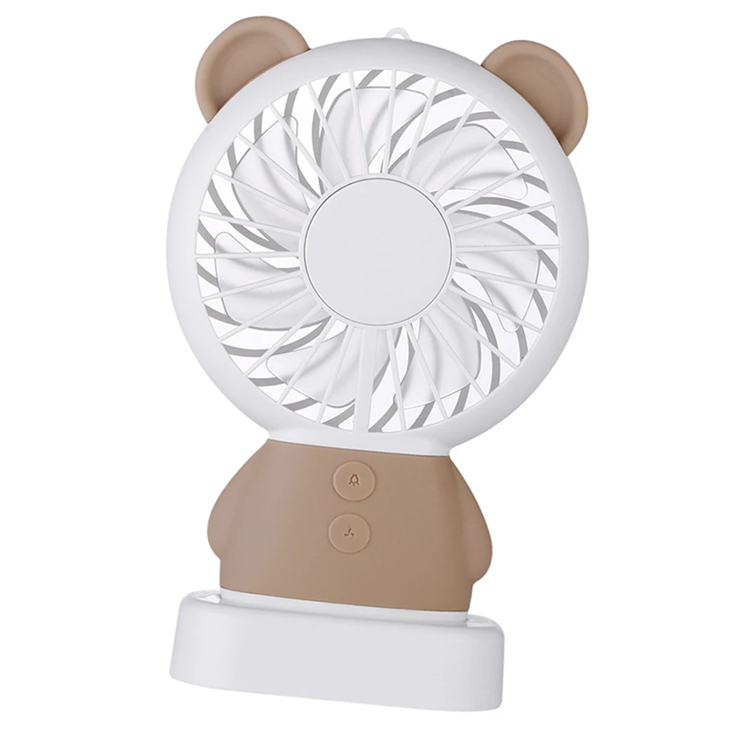 Usb Fan Mini Desk Fan USB Socket Powered 2 Speed, 2 Level Color Changing Led Fan Desk Fan Personal Fan Desktop Fan